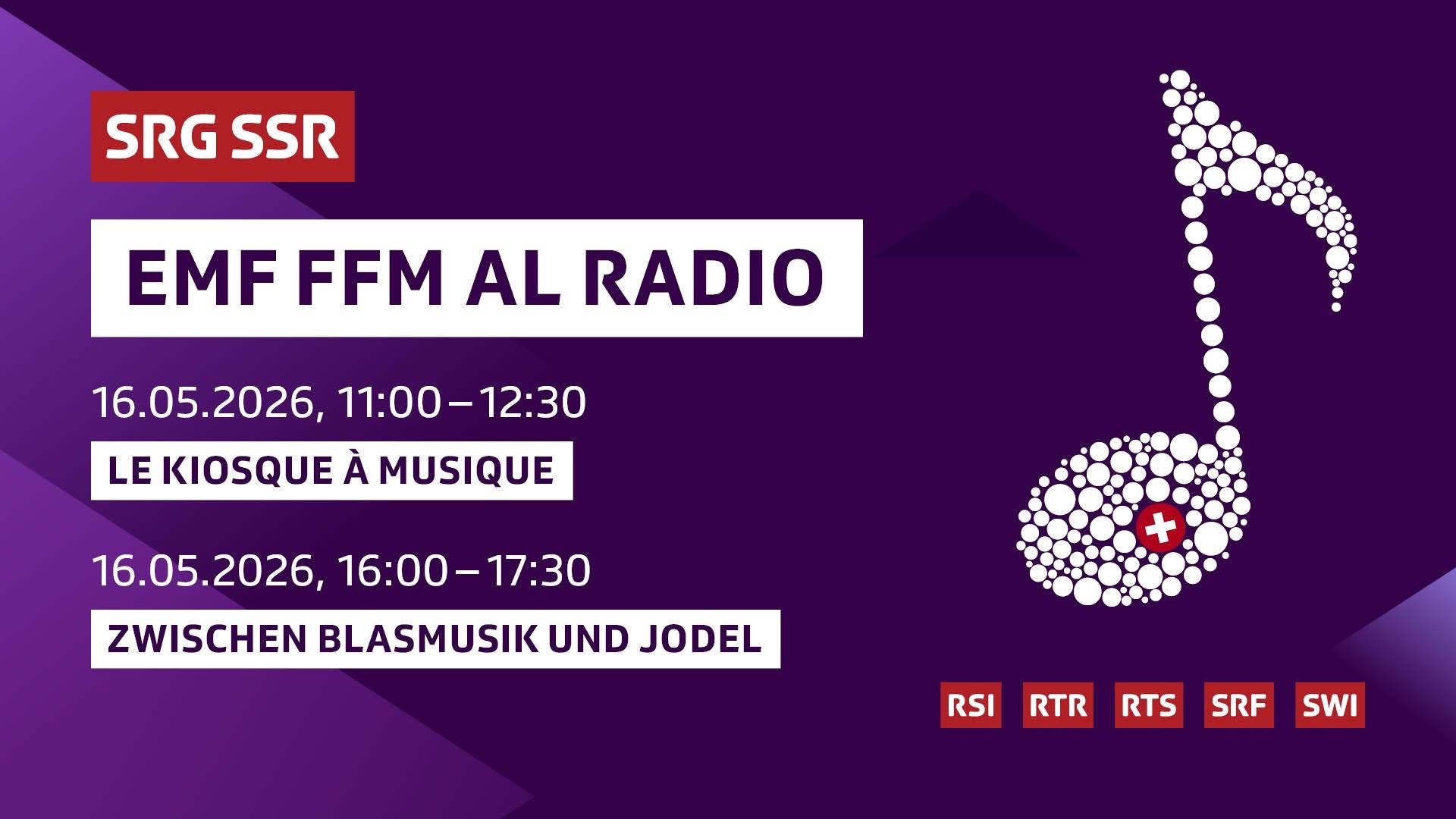 🎶 Kiosque à Musique du 16.05.2026 🎶