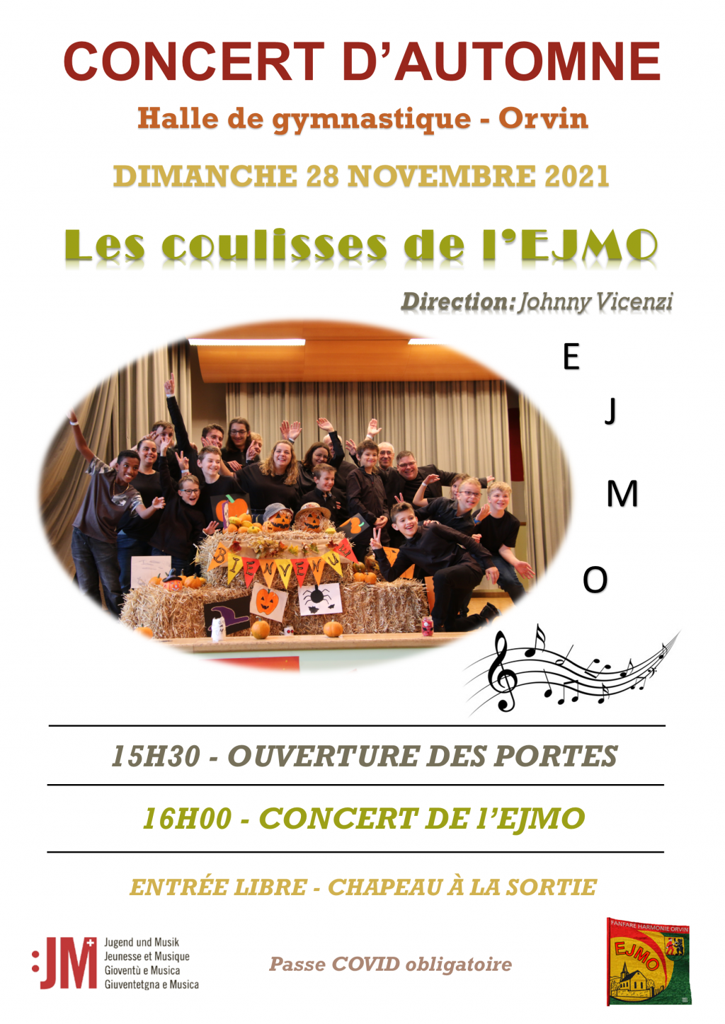 Concert d'automne de l'EJMO